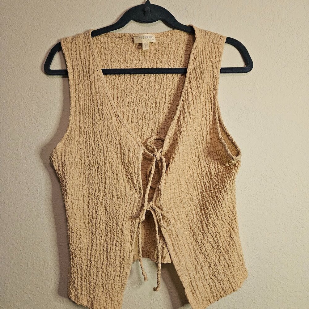 Front Tie Sleeveless